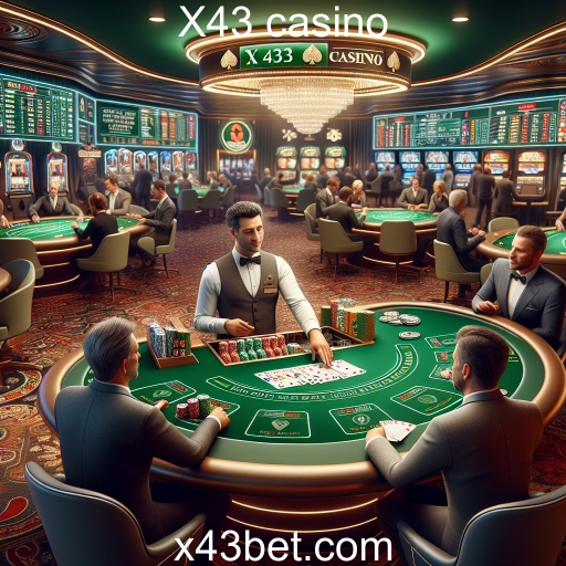 Descubra a Emoção do Casino Ao Vivo no X43 Casino
