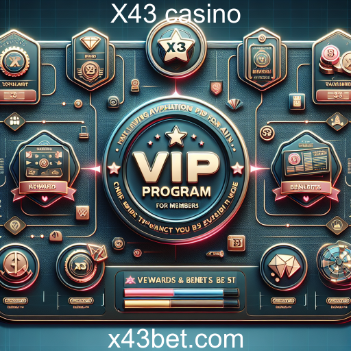 Descubra o Programa VIP do X43 Casino: Exclusividade e Recompensas